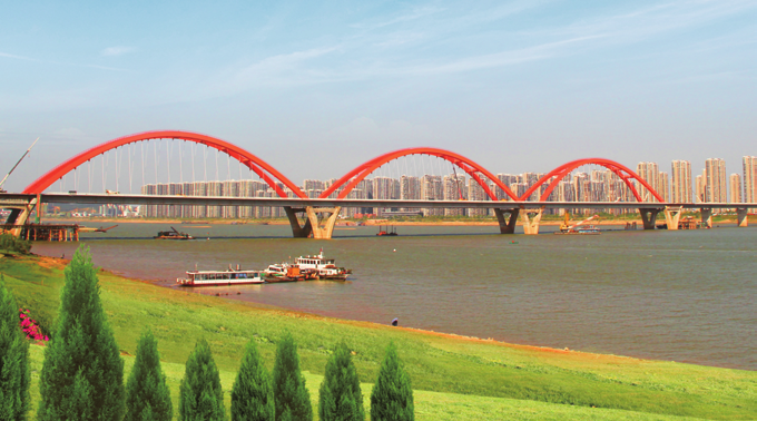 长沙福元路湘江大桥
